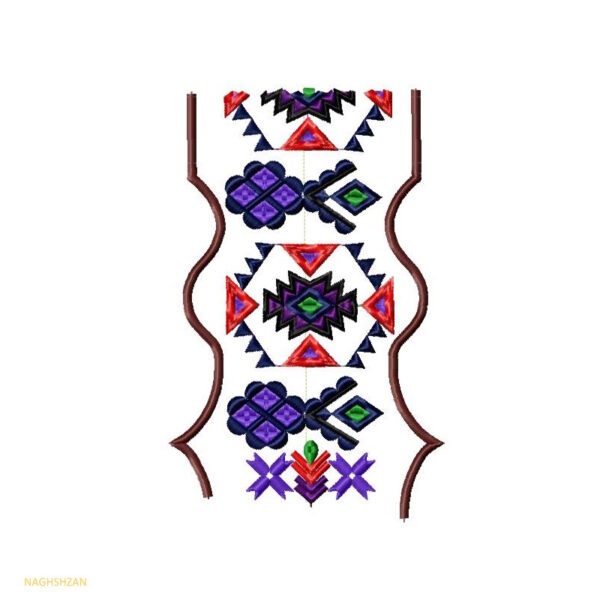 گلدوزی لباس عروس