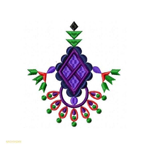 نقش گلدوزی گل