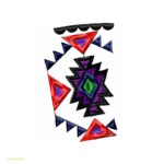 نقش گلدوزی ترکمن