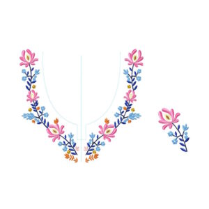 نقش گلدوزی گل
